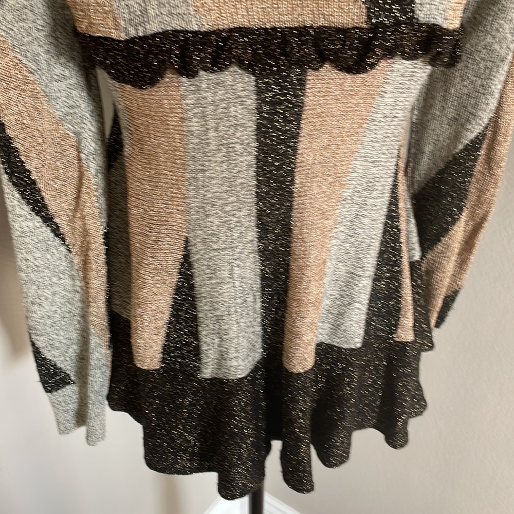 3.1 Phillip Lim wool, rayon, linen multicolored cardigan with sparkles size XS - Picture 8 of 11